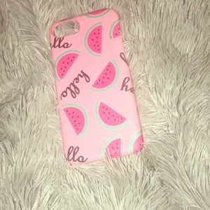 Cute summer ready watermelon iPhone 6,6s,7 case
